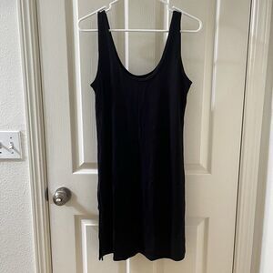 Meundies Black UltraModal Tank Dress Women's Size Medium